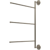  Prestige Regal Collection 3 Swing Arm Vertical 28 Inch Towel Bar, Antique Pewter