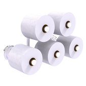  Que New Collection 5-Roll Reserve Roll Toilet Paper Holder in Polished Chrome, 15-5/16'' W x 7-1/2'' D x 7-11/16'' H