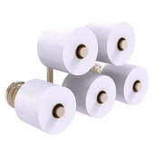  Que New Collection 5-Roll Reserve Roll Toilet Paper Holder in Antique Pewter, 15-5/16'' W x 7-1/2'' D x 7-11/16'' H