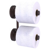  Que New Collection 2-Roll Reserve Roll Toilet Paper Holder in Antique Bronze, 6-3/8'' W x 3'' D x 8-1/2'' H