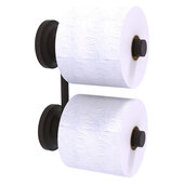  Que New Collection 2-Roll Reserve Roll Toilet Paper Holder in Oil Rubbed Bronze, 6-3/8'' W x 3'' D x 8-1/2'' H