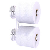  Que New Collection 2-Roll Reserve Roll Toilet Paper Holder in Polished Chrome, 6-3/8'' W x 3'' D x 8-1/2'' H