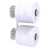  Que New Collection 2-Roll Reserve Roll Toilet Paper Holder in Satin Nickel, 6-3/8'' W x 3'' D x 8-1/2'' H