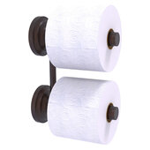  Que New Collection 2-Roll Reserve Roll Toilet Paper Holder in Venetian Bronze, 6-3/8'' W x 3'' D x 8-1/2'' H