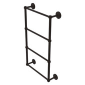  Que New Collection 4-Tier 24'' Ladder Towel Bar with Dotted Detail in Oil Rubbed Bronze, 24'' W x 5-3/8'' D x 34'' H