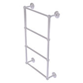 Que New Collection 4-Tier 36'' Ladder Towel Bar with Dotted Detail in Polished Chrome, 36'' W x 5-3/8'' D x 34'' H