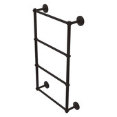  Que New Collection 4-Tier 30'' Ladder Towel Bar with Twisted Detail in Oil Rubbed Bronze, 30'' W x 5-3/8'' D x 34'' H