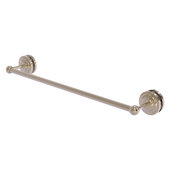  Que New Collection 24'' Shower Door Towel Bar in Antique Pewter, 27'' W x 5'' D x 3-1/8'' H