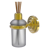  Que New Collection Wall Mounted Scent Stick Holder in Polished Brass, 3'' W x 4-3/8'' D x 5-3/8'' H