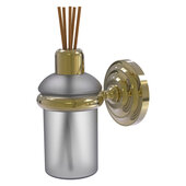  Que New Collection Wall Mounted Scent Stick Holder in Unlacquered Brass, 3'' W x 4-3/8'' D x 5-3/8'' H