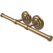  Que New Collection Double Roll Toilet Tissue Holder, Brushed Bronze