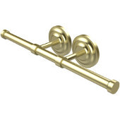  Que New Collection Double Roll Toilet Tissue Holder, Satin Brass