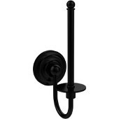  Que New Collection Upright Toilet Tissue Holder, Matte Black