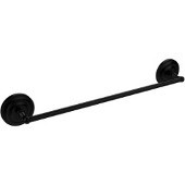  Que New Collection 18 Inch Towel Bar, Matte Black