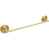  Que New Collection 18'' Towel Bar, 1/2'' Tubing, Standard Finish, Polished Brass