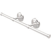  Que New Collection Wall Mounted Horizontal Guest Towel Holder, Satin Chrome