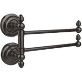  Que New Collection 2 Swing Arm Towel Rail, Oil Rubbed Bronze