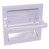  Regal Collection Recessed Toilet Tissue Holder in Satin Chrome, 6-5/16'' W x 6-1/8'' D x 4'' H