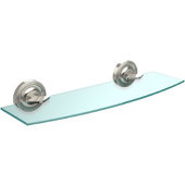  Regal Collection 18 Inch Glass Shelf, Polished Nickel