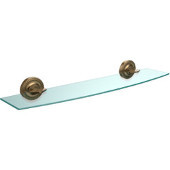  Regal Collection 24 Inch Glass Shelf, Brushed Bronze