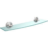  Regal Collection 24 Inch Glass Shelf, Polished Chrome