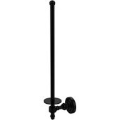  Retro Dot Collection Wall Mounted Paper Towel Holder, Matte Black
