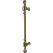  RD-3/18 Series Retro-Dot Collection 21-3/5'' W Refrigerator Pull with Round Beaded Knob Ends in Antique Brass (Premium Finish), Available in Multiple Finishes