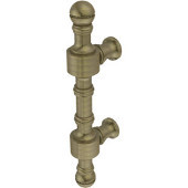  RD-3/3 Series Retro-Dot Collection 6-3/5'' W Cabinet Pull with Round Beaded Knob Ends in Antique Brass (Premium Finish), Available in Multiple Finishes