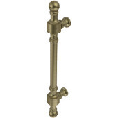  RD-3/8 Series Retro-Dot Collection 11-3/5'' W Door Pull with Round Beaded Knob Ends in Antique Brass (Premium Finish), Available in Multiple Finishes