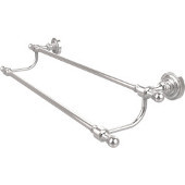 Retro-Dot Collection 18'' Double Towel Bar, Standard Finish, Polished Chrome