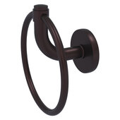  Remi Collection Towel Ring in Antique Bronze, 6'' Diameter x 3-3/8'' D x 6-5/16'' H