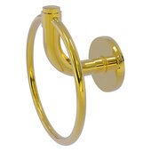 Remi Collection Towel Ring in Polished Brass, 6'' Diameter x 3-3/8'' D x 6-5/16'' H
