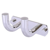  Remi Collection 2-Position Multi Hook in Polished Chrome, 5-1/2'' W x 3-3/16'' D x 3-3/16'' H