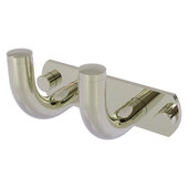 Remi Collection 2-Position Multi Hook in Polished Nickel, 5-1/2'' W x 3-3/16'' D x 3-3/16'' H
