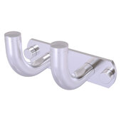  Remi Collection 2-Position Multi Hook in Satin Chrome, 5-1/2'' W x 3-3/16'' D x 3-3/16'' H