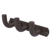  Remi Collection 3-Position Multi Hook in Oil Rubbed Bronze, 8'' W x 3-3/16'' D x 3-3/16'' H