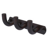  Remi Collection 3-Position Multi Hook in Venetian Bronze, 8'' W x 3-3/16'' D x 3-3/16'' H
