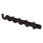  Remi Collection 6-Position Tie and Belt Rack in Oil Rubbed Bronze, 15-1/2'' W x 3-3/16'' D x 3-3/16'' H