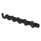 Remi Collection 6-Position Tie and Belt Rack in Venetian Bronze, 15-1/2'' W x 3-3/16'' D x 3-3/16'' H