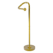  Remi Collection Free Standing Toilet Tissue Stand in Polished Brass, 8-5/16'' W x 8'' D x 26'' H