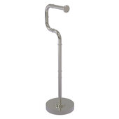  Remi Collection Free Standing Euro Style Toilet Tissue Stand in Satin Nickel, 8-1/4'' W x 6'' D x 24'' H