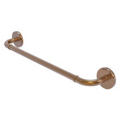 Remi Collection Wall Mounted 24'' Towel Bar in Brushed Bronze, 24'' W x 3-3/8'' D x 2-13/16'' H