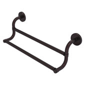  Remi Collection 18'' Double Towel Bar in Antique Bronze, 18'' W x 6-5/8'' D x 6-13/16'' H