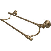  Retro-Wave Collection 18'' Double Towel Bar, Premium Finish, Brushed Bronze