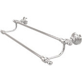  Retro-Wave Collection 30'' Double Towel Bar, Standard Finish, Polished Chrome