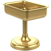  Vanity Top Collection Vanity Top Soap Dish 4'' H, Standard Finish, Polished Brass