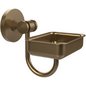  South Beach Collection Wall Mounted Soap Dish, Brushed Bronze