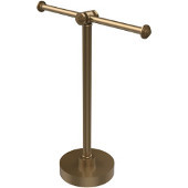  Southbeach Collection Vanity Top 2 Arm Guest Towel Holder, Brushed Bronze