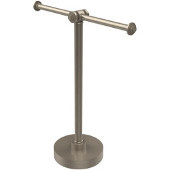 Southbeach Collection Vanity Top 2 Arm Guest Towel Holder, Antique Pewter