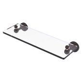  Sag Harbor Collection 16'' Glass Vanity Shelf with Beveled Edges in Venetian Bronze, 16'' W x 5-13/16'' D x 2-3/16'' H